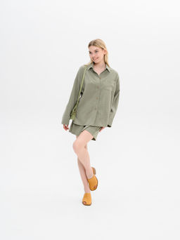 Сабо 5300.23663be.Тыква лион+коричневый