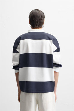 STRIPED POLO SHIRT - Zara фото 3