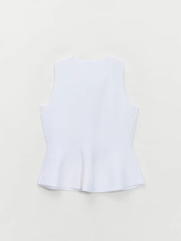 Приталенный жилет с баской ZR2605023308-2 / Zarina