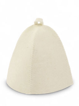 Шапка для бани и сауны Мужик всегда прав, полиэфир 70%, шерсть 30%, Добропаровъ