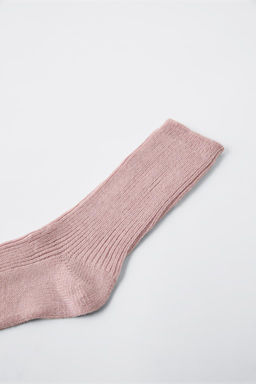 WOOL AND CASHMERE BLEND SOCKS - Zara фото 3