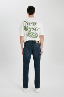 Pedro Slim Fit Джинсовые брюки узкого кроя с нормальной талией и узкими штанинами - Defacto фото 8