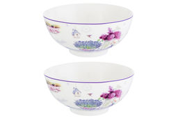 Набор 2 салатников - 15*15*7 см 700 мл Лаванда NEW BONE CHINA - Elan gallery фото 10