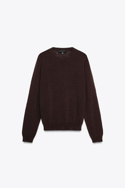 PLAIN RUSTIC KNIT SWEATER - Zara фото 3