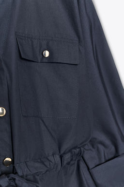 POPLIN SAFARI SHIRT - Zara фото 6