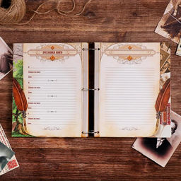 Родословная книга «Перо», 66 листов, 20 х 25 см.