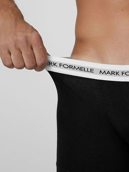 Трусы боксеры мужские черные в наборе, 2 шт - Mark formelle фото 7