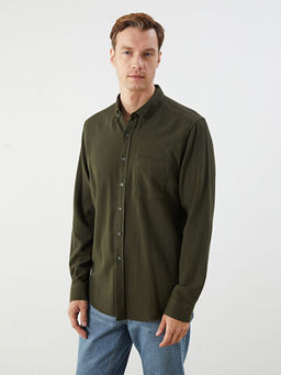 Regular Fit Uzun Kollu Arm?rl? Erkek G?mlek