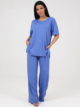 423 ПИЖАМА ЖЕНСКАЯ (брюки) (Фиалка) - А-дина фото 3