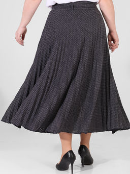 Юбка плиссированная длинная - Almond фото 5