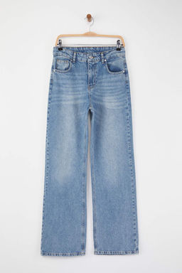 Ac?k Mavi More Sustainable Yuksek Bel Wide Leg Jeans TWOAW26JE00073