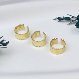 Кольцо регулируемое из хирургической стали 16-17,5р