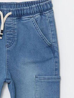 Beli Lastikli Basic Erkek Bebek Jean Pantolon - Waikiki фото 2