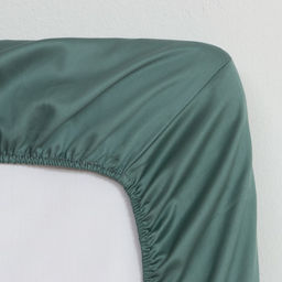 Простыня на резинке Green paradise 160х200х25 см, 100% хлопок, мако-сатин, 114г/м2 - Этель фото 3