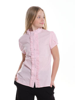 Блузка (сорочка) UD 5134 розовый - Mini maxi фото 5