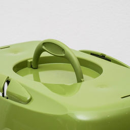 Переноска для животных до 9 кг Пижон, металлическая дверь, 43 х 29 х 27,5 см, оливковая  фото 6