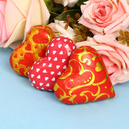 Цена за 24 шт. Кондитерское изделие "Сердце" плоское, 30 г