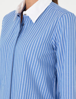 Mavi Comfort Fit Uzun Kollu G_mlek - Pierre cardin фото 7