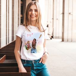 Эксклюзивная футболка Yana Pletneva упаковка плотный Zip пакет!
