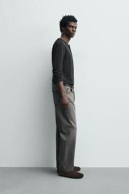JEANS REGULAR FIT / Gris - Zara фото 4