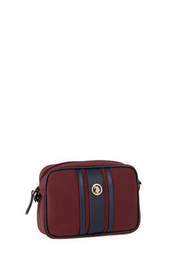 Женская бордовая сумка через плечо Неожиданная скидка в корзине - U.s. polo assn фото 4