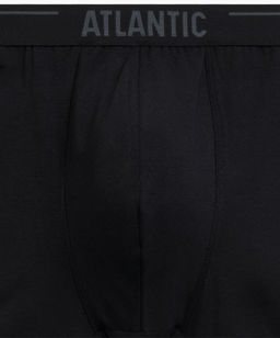 ATLANTIC 5SMH-004 Трусы шорты Solid - набор (5 шт.) коричневый + графитовый + черный + фиолетово-серый + каберне фото 6