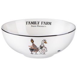 САЛАТНИК_СУПОВАЯ ТАРЕЛКА LEFARD FAMILY FARM 17,5*6,5 СМ 850 МЛ  фото 3