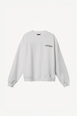 SUDADERA CREWNECK BORDADOS WILLY CHAVARRIA X ZARA / Blanco