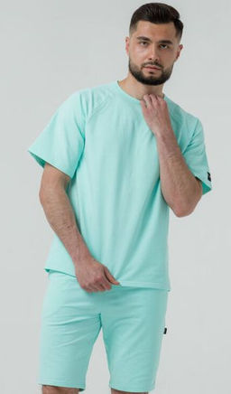 95% ХЛОПОК футер 2х тнитка Костюм мужской с шортами