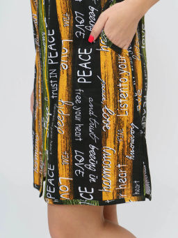 Халат женский, цвет зеленый