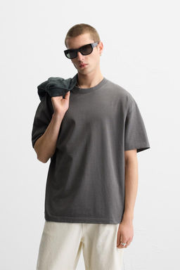 BASIC HEAVY WEIGHT T-SHIRT - Zara фото 24