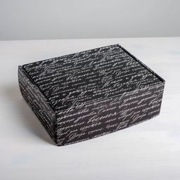 Коробка подарочная складная, упаковка, «Письмо», 27 х 21 х 9 см