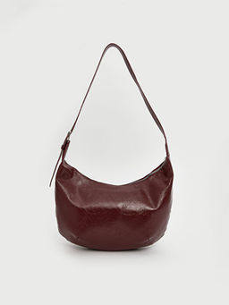 Deri G?r?n?ml? Kad?n Omuz ?antas?