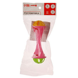 Погремушка Гантелька, цвет МИКС, Крошка Я фото 8