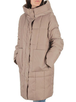 22342 DK.BEIGE Куртка зимняя женская (150 гр. холлофайбера) - Fashion фото 3