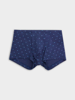 Цена за 2 штуки! Трусы боксеры мужские синие с принтом узор на море 411216 - Mark formelle фото 5