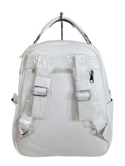 Женский рюкзак из искусственной кожи, цвет белый - Greta фото 2
