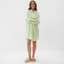 Сорочка женская KAFTAN Lime series, размер 44-46, зелёная