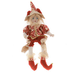 Игрушка набивная "Клоун" (муз, движ), L16 W14 H50/23 см