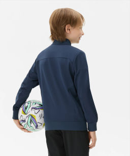 Олимпийка JOGEL DIVISION PerFormDRY Pre-match Knit Jacket, темно-синий, детский  фото 6