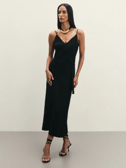 Юбка из тенселя с декоративным элементом / Zarina  фото 6