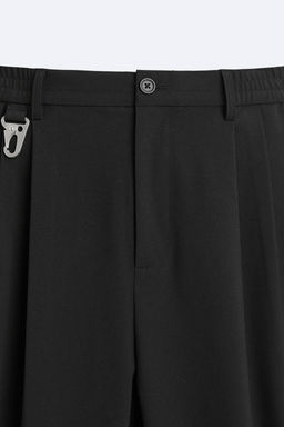 WIDE-FIT PLEATED TROUSERS - Zara фото 17