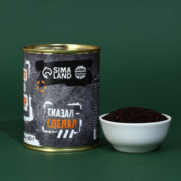 Чай в консервной банке Хозяин слова, вкус: имбирь, 60 г. - Фабрика счастья фото 4