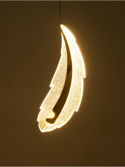 Люстра потолочная BayerLux Therese, 14 Вт, LED, 4000-6000К, золото, 35×13×13 см