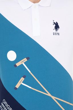 U. S. Polo Assn Мужская футболка-поло Petrol - U.s. polo assn фото 6