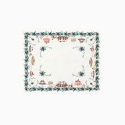 Скатерть новогодняя «Этель» New Years treat, 150×220 см +/-3 см с ВГМО, 100% хлопок, саржа 190 г/м²