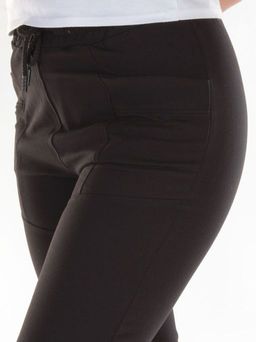 QB-83 BLACK Брюки спортивные женские (95% хлопок, 5% стрейч) P&S - Фабричный китай фото 3