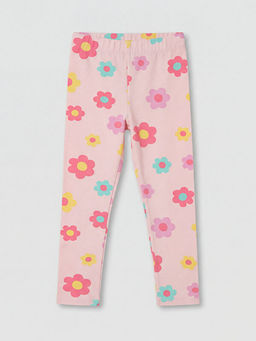 ?i?ek Bask?l? K?z ?ocuk Tayt