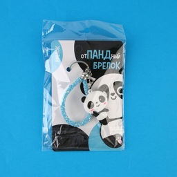 Брелок для ключей «Панда», 12×3.5 см