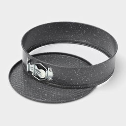 Форма Доляна для выпечки Элин Мрамор, 24?6.5 см, разъёмная, антипригарное покрытие, серая  фото 6